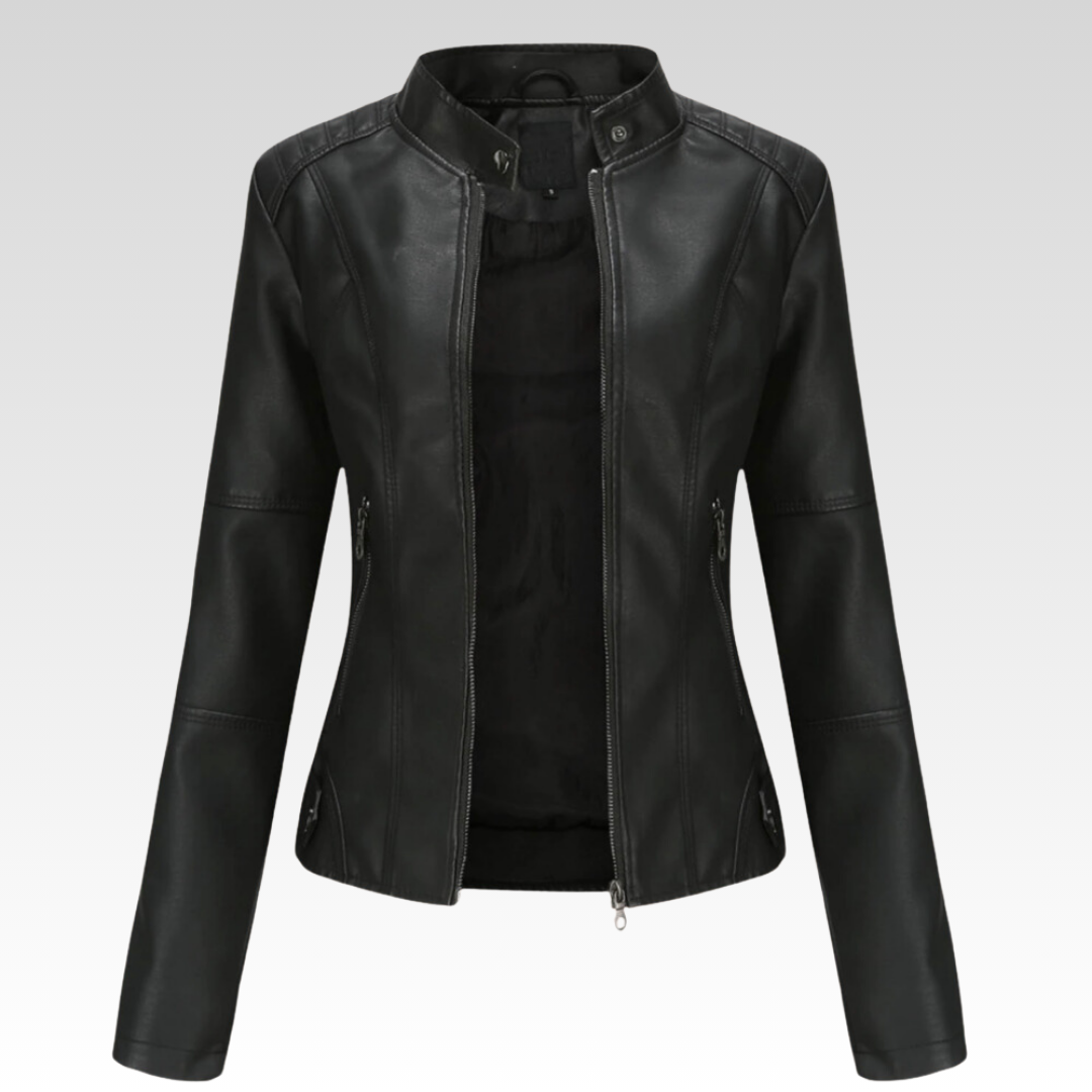 Modiva™ | Stilfuld læderjakke