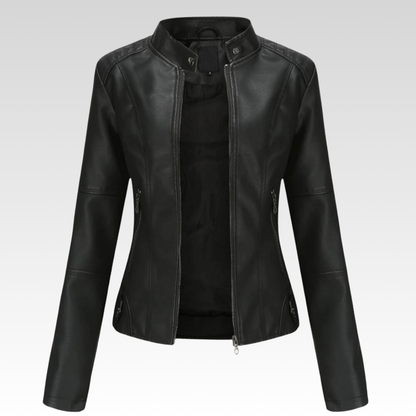 Modiva™ | Stilfuld læderjakke