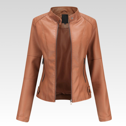 Modiva™ | Stilfuld læderjakke
