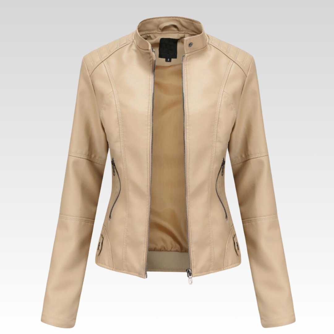 Modiva™ | Stilfuld læderjakke