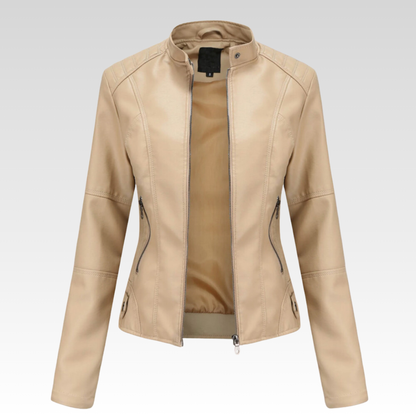 Modiva™ | Stilfuld læderjakke