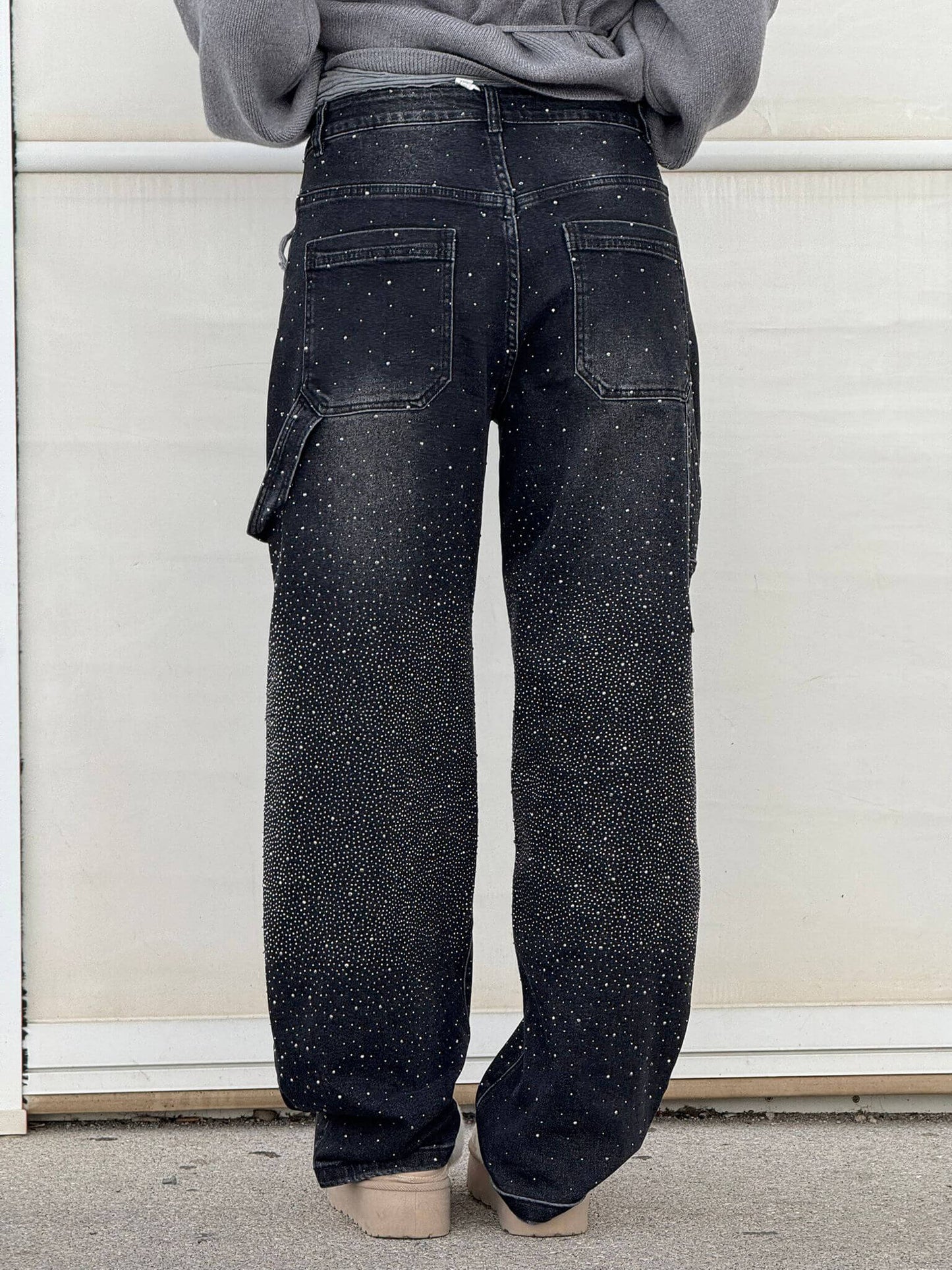 Gertrud™ | Stilfulde jeans med glitter